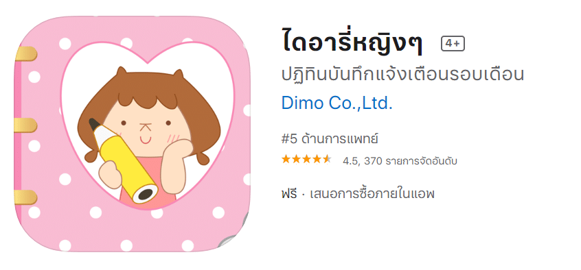 แอพนับวันตกไข่