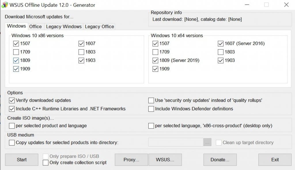 update windows 10 offline 2019